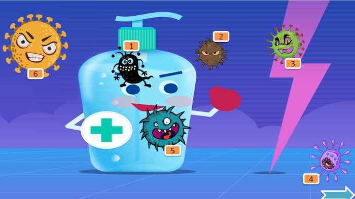 PowerPoint Trò chơi Tiêu diệt virus