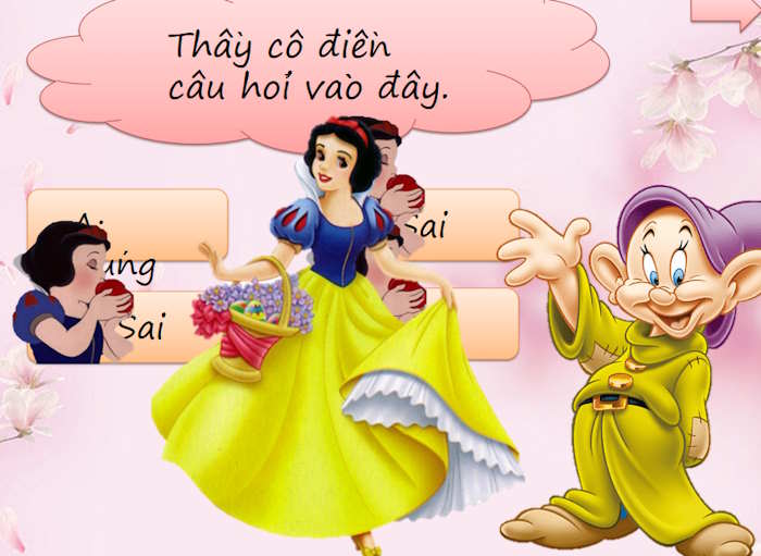 Trò chơi Bạch tuyết và trái táo độc