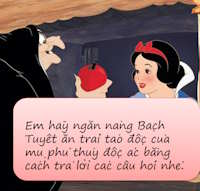 PowerPoint Trắc nghiệm Bạch tuyết và trái táo độc