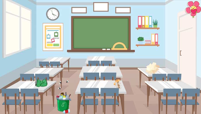 PowerPoint Trò chơi Dọn dẹp lớp học
