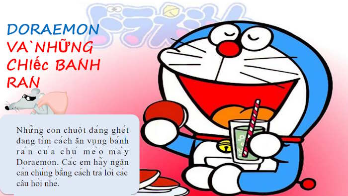 PowerPoint Trò chơi Doremon và chiếc bánh rán