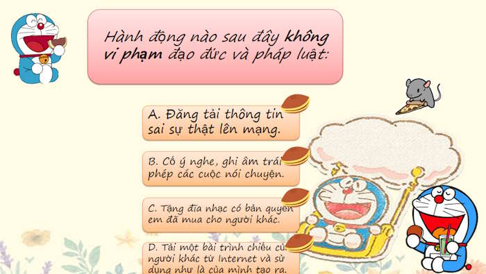 Trò chơi Doremon và chiếc bánh rán