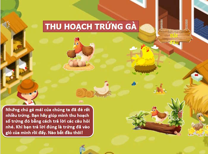 PowerPoint Thu hoạch trứng gà