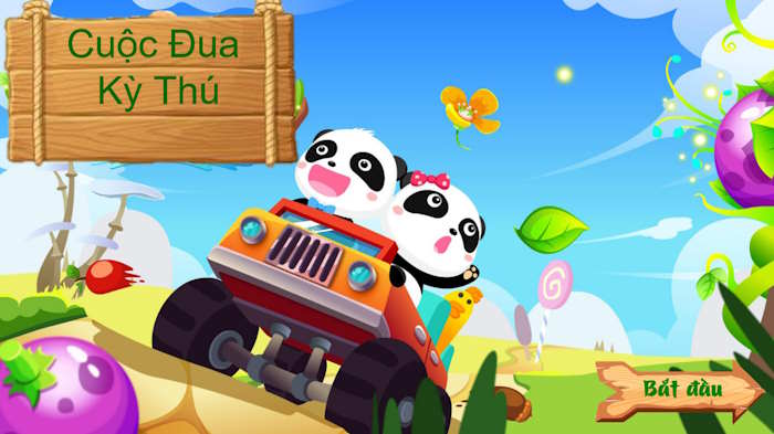 PowerPoint Trò chơi Cuộc đua Panda