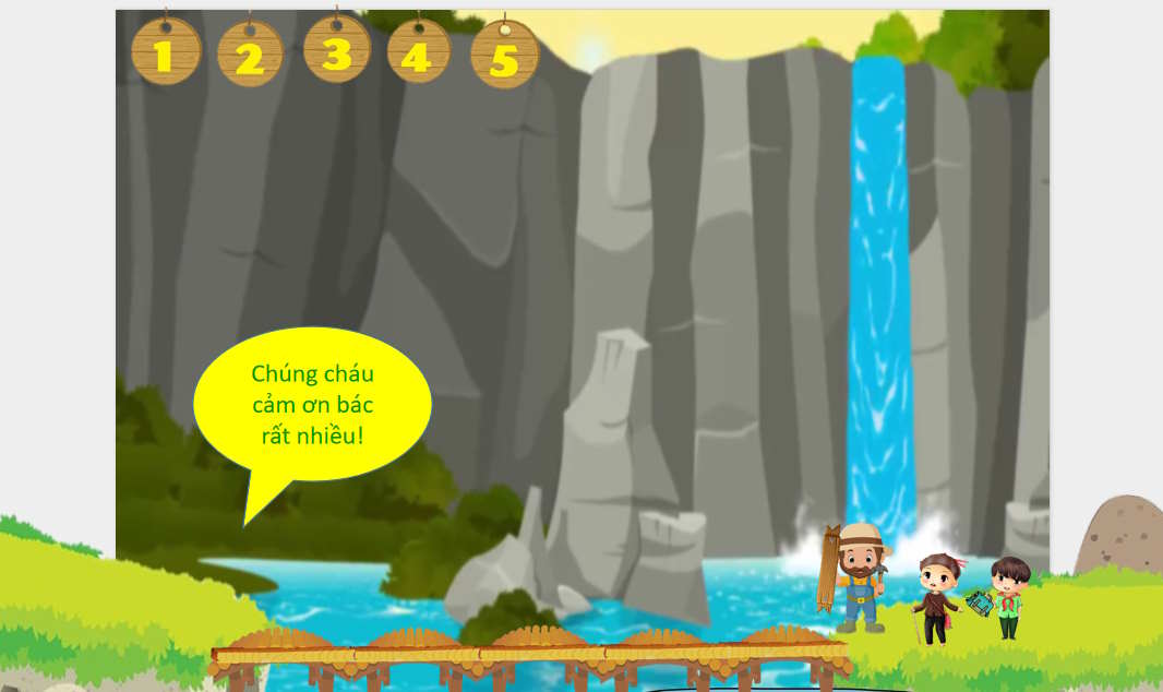 PowerPoint Trò chơi Xây cầu