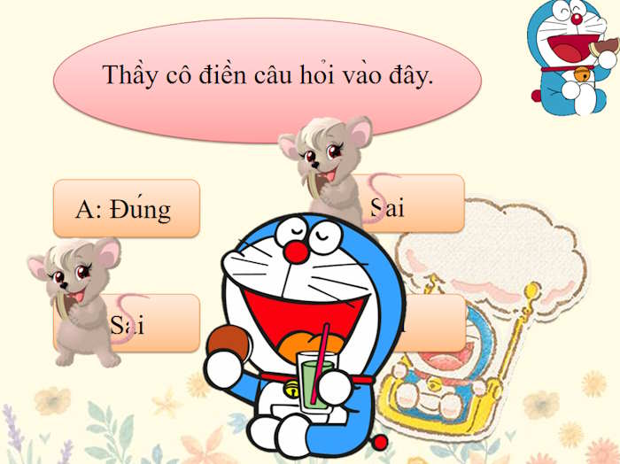 Trò chơi Doremon và chiếc bánh rán