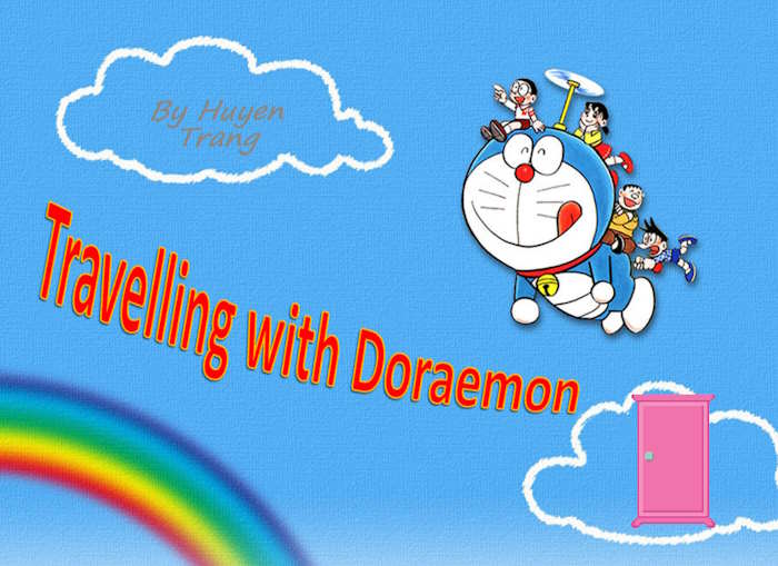 PowerPoint Trò chơi Du lịch cùng Doremon