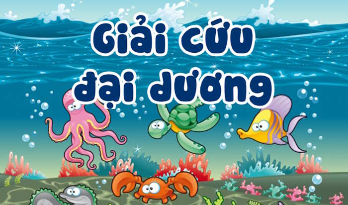 PowerPoint Trò chơi Giải cứu đại dương