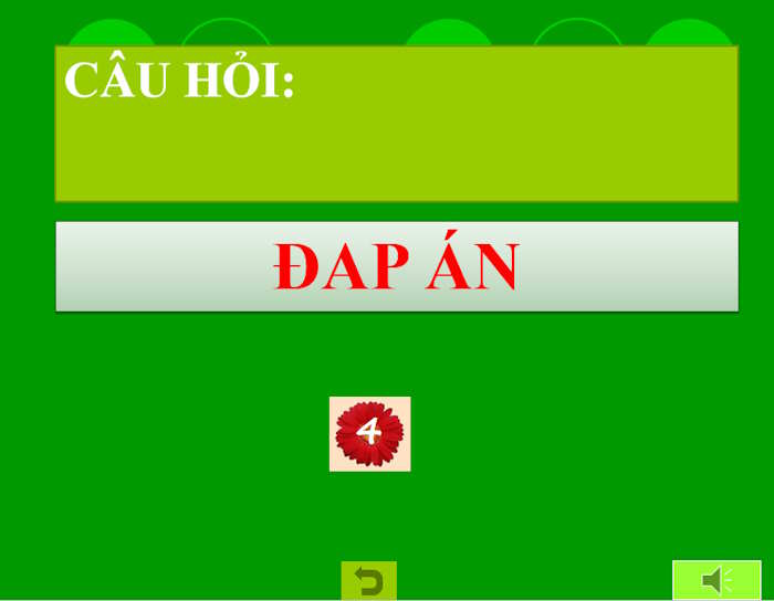 PowerPoint Hái hoa may mắn