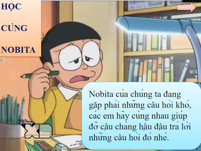 PowerPoint Trò chơi Học cùng Nobita