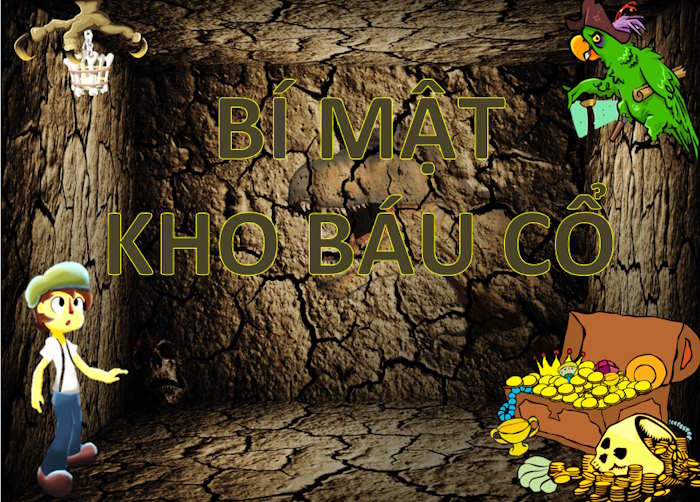PowerPoint Trò chơi Bí mật kho báu cổ