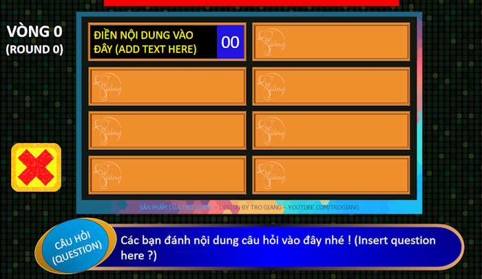PowerPoint Vòng quay diệu kì