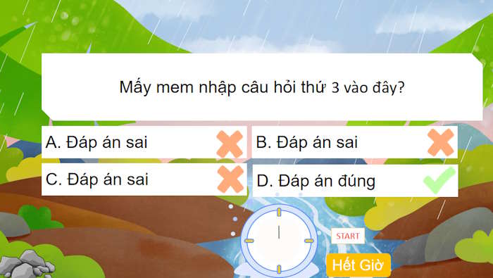 Trò chơi Cứu hộ sạt lỡ
