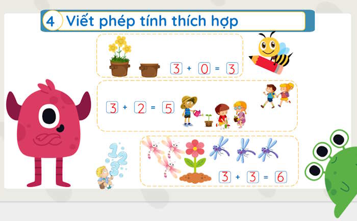 Phép cộng trong phạm vi 6