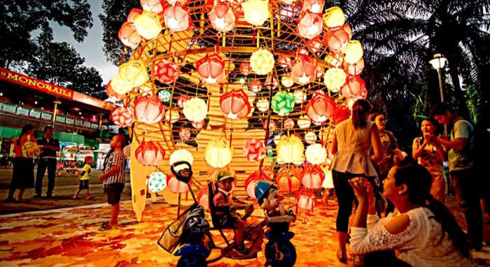 Tham gia vui trung thu