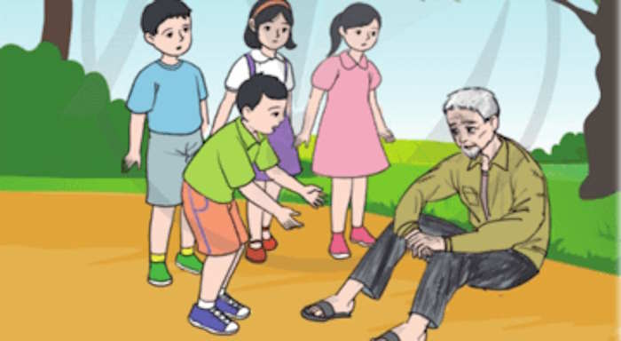 Biết giúp đỡ người khác khi họ gặp khó khăn