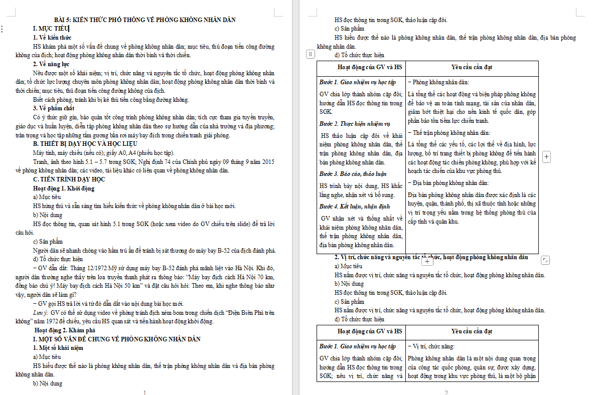 PowerPoint Giáo dục Quốc phòng và An ninh 11 Bài 5