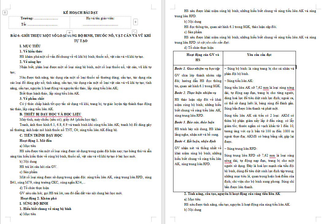 PowerPoint Giáo dục Quốc phòng và An ninh 11 Bài 6