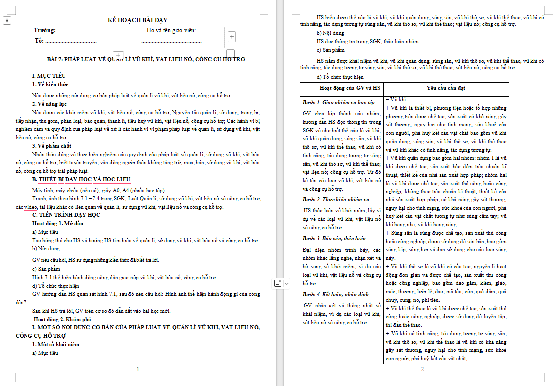 PowerPoint Giáo dục Quốc phòng và An ninh 11 Bài 7