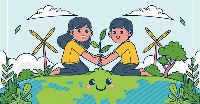 Điều em học được từ chủ đề Em với cộng đồng