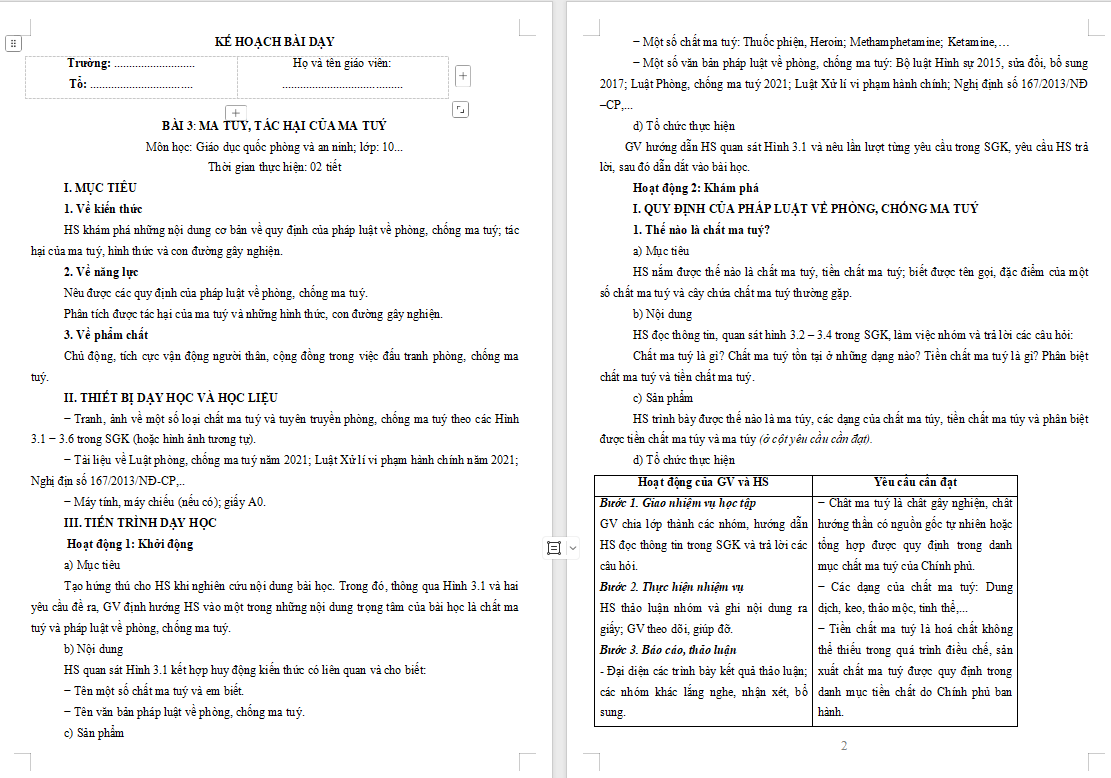 PowerPoint Giáo dục Quốc phòng và An ninh 10 Bài 3