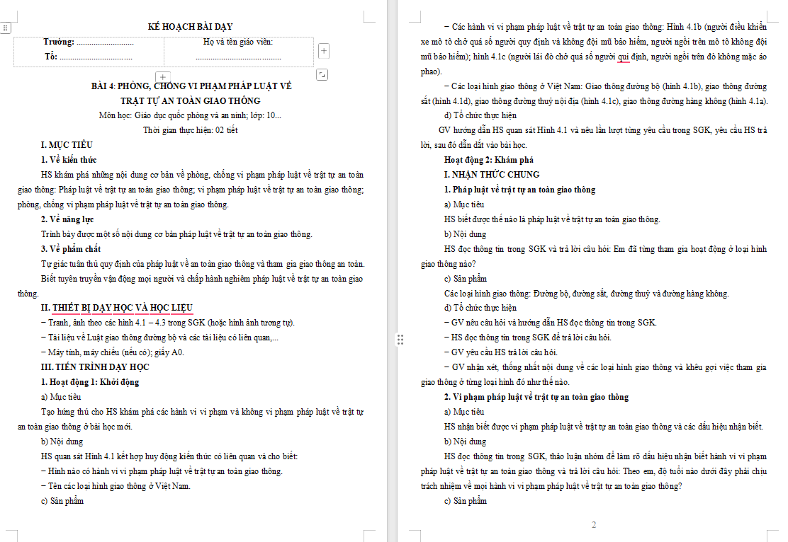 PowerPoint Giáo dục Quốc phòng và An ninh 10 Bài 4