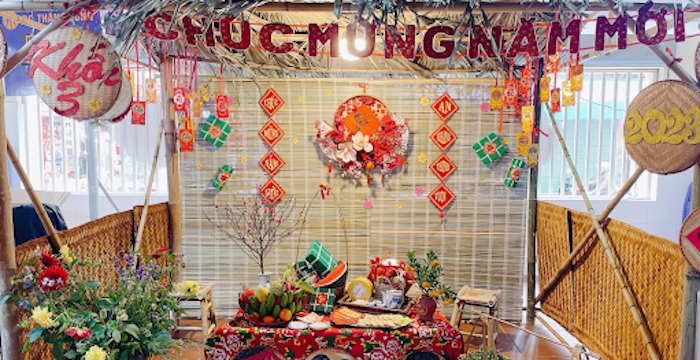 Hội chợ xuân lớp em