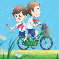 Giáo án PowerPoint Tiếng Việt 3 Bài 3: Nhớ - viết Đôi bạn