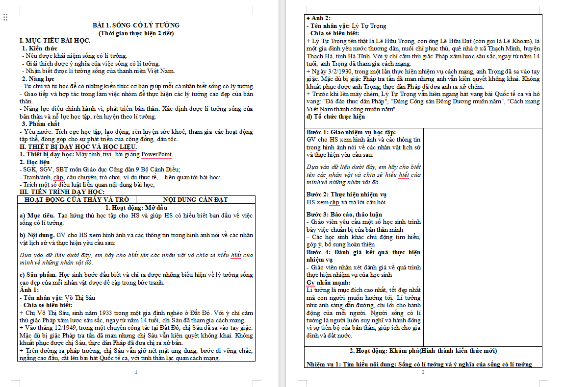 Giáo án PowerPoint Giáo dục công dân 9 Bài 1