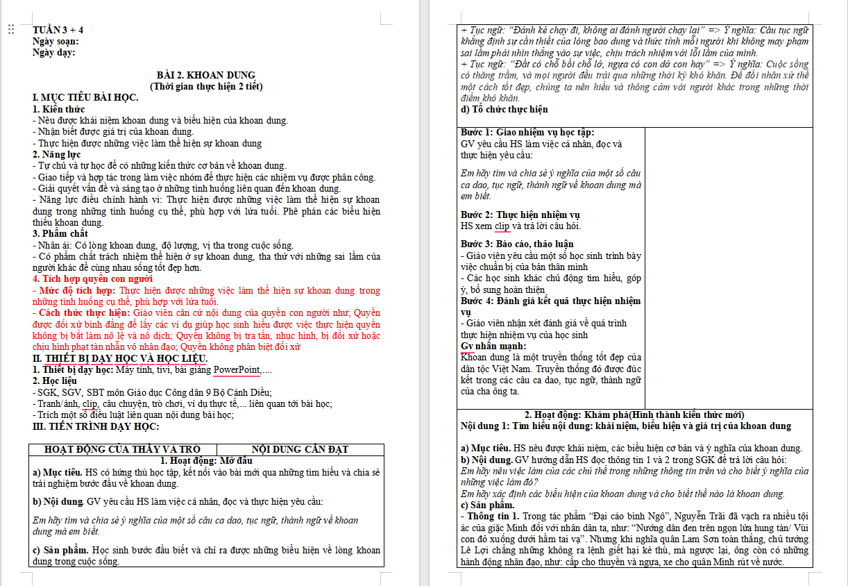 Giáo án PowerPoint Giáo dục công dân 9 Bài 2