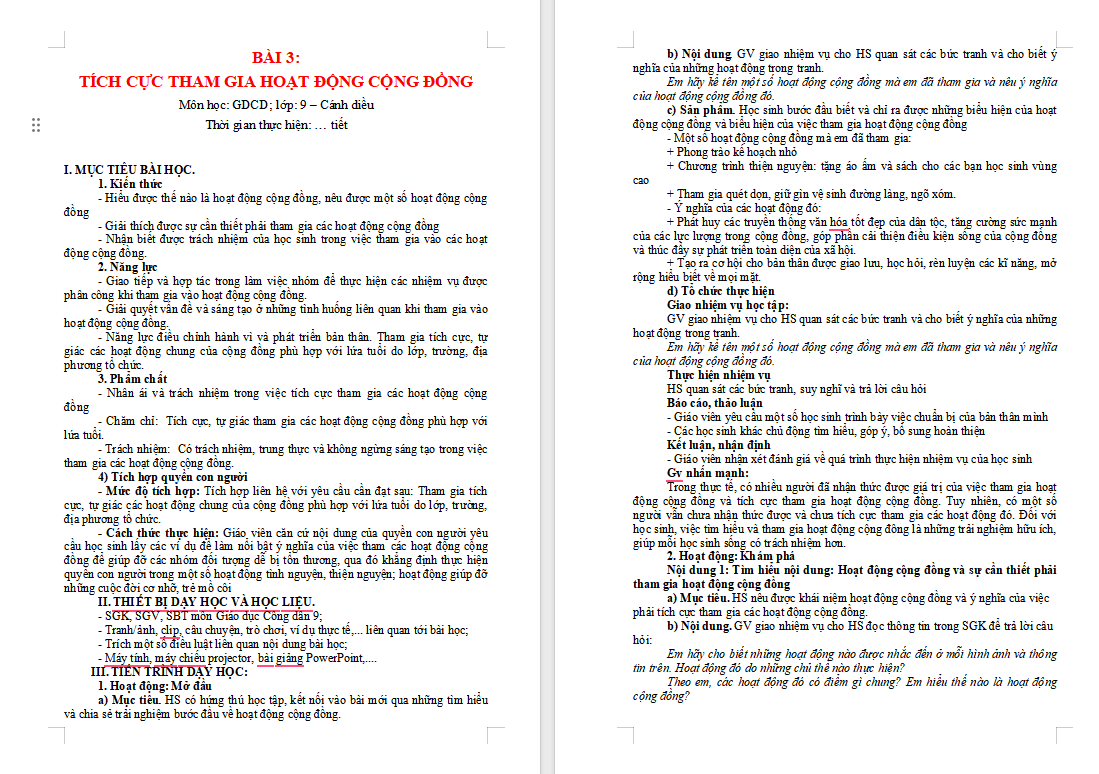 Giáo án PowerPoint Giáo dục công dân 9 Bài 3