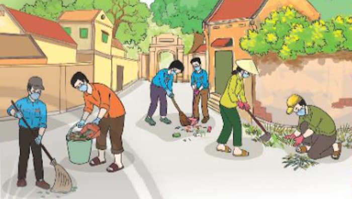 Điều em học được từ chủ đề Em với cộng đồng