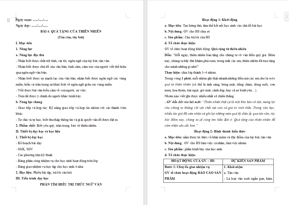 PowerPoint Ngữ văn 7 Bài 4: Cốm Vòng