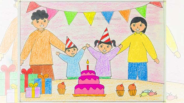 Biểu diễn nghệ thuật về chủ đề gia đình