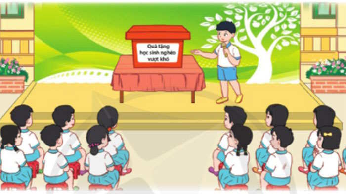 Tham gia hoạt động kể chuyện Gương người tốt, việc tốt