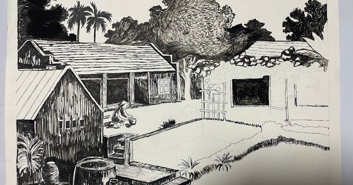 Em chăm sóc nhà cửa