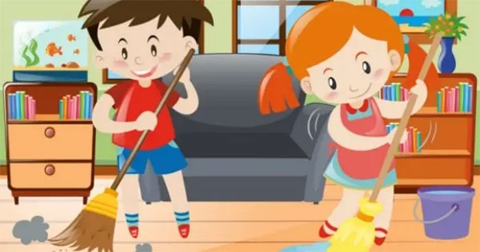 Chăm làm việc nhà