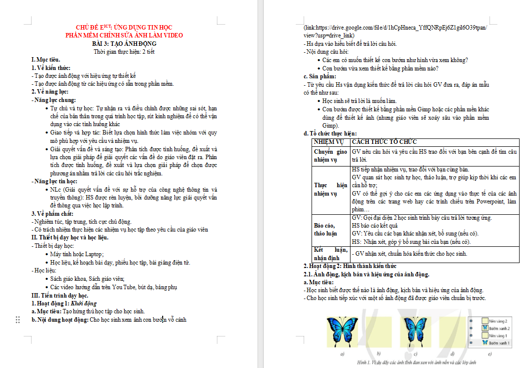 Một số thao tác chỉnh sửa ảnh và hỗ trợ chỉnh sửa ảnh trong phần mềm GIMP