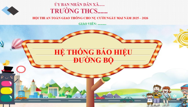 Hệ thống báo hiệu đường bộ