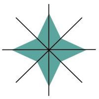 Giáo án PowerPoint Toán 6 Bài 22: Hình có tâm đối xứng