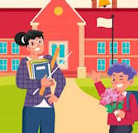 Giáo án Sinh hoạt dưới cờ lớp 4 tuần 10 chủ đề: Em lớn lên cùng mái trường thân yêu