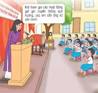 Giáo án Sinh hoạt dưới cờ lớp 4 tuần 13 chủ đề: Em yêu truyền thống quê hương