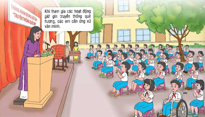 Nề nếp sinh hoạt hàng ngày