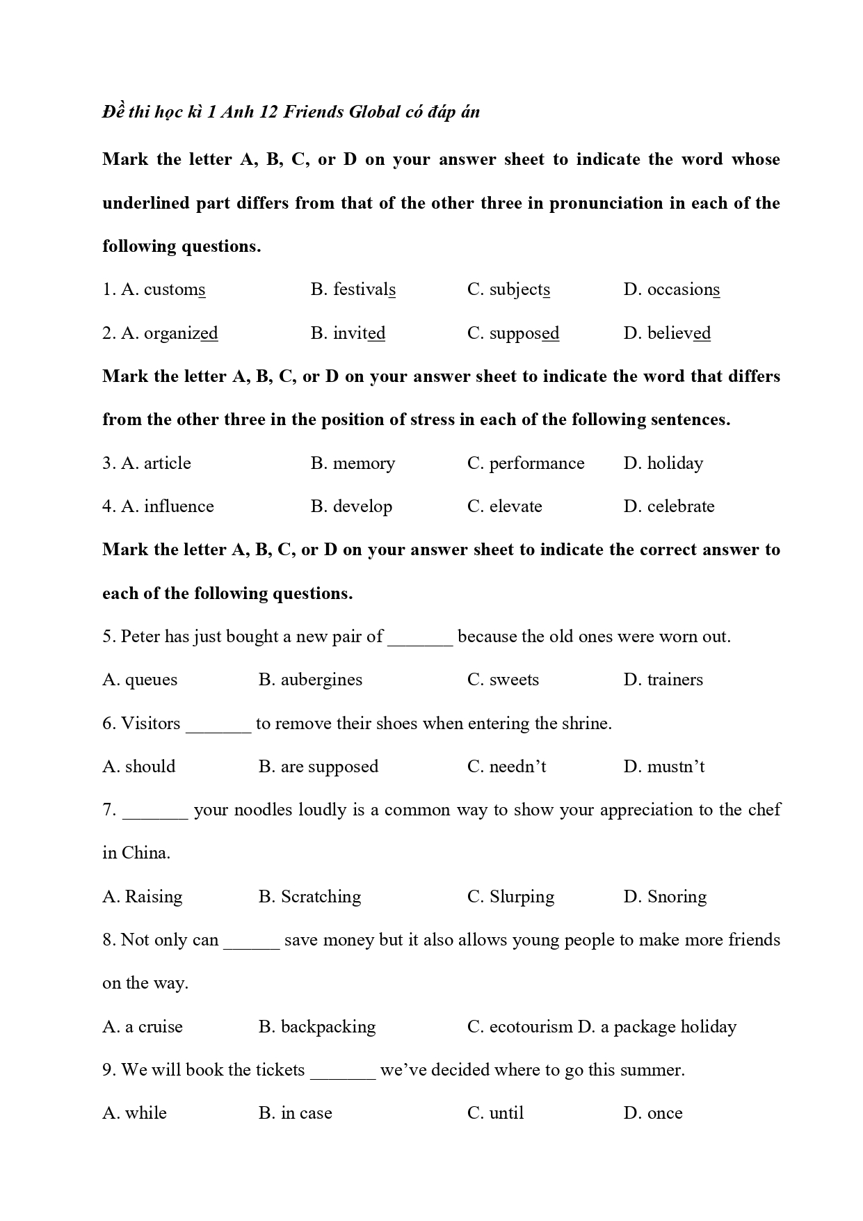de thi hoc ki 1 tieng anh 12 friends global so 2 page 0001*726017