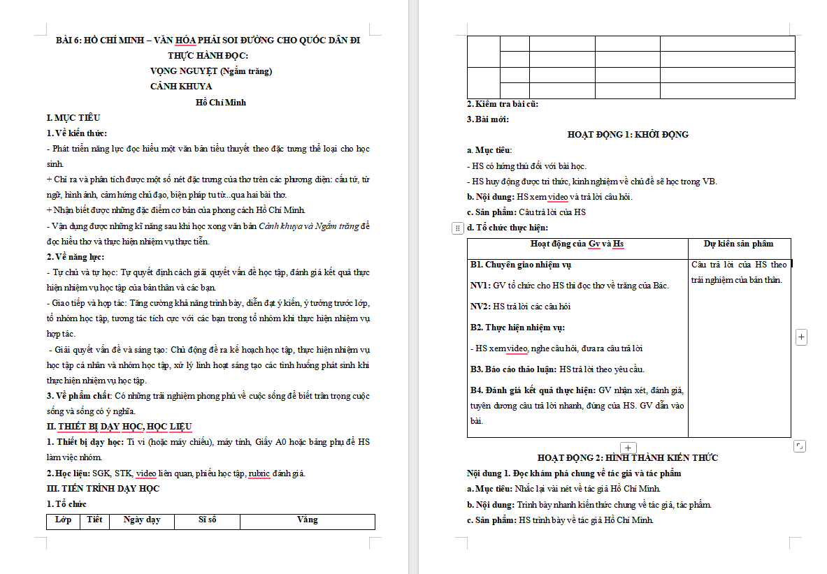 Ngữ văn 12 Bài 6: Thực hành đọc