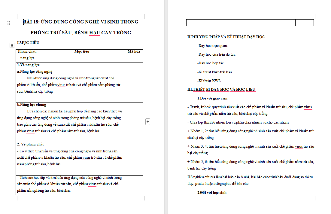 Ứng dụng công nghệ vi sinh trong phòng trừ sâu, bệnh hại cây trồng