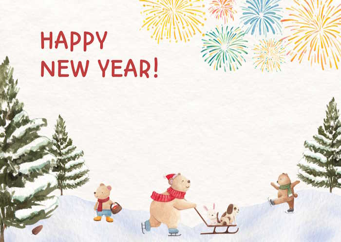 Thiệp chúc Tết Bính Ngọ 2026 đẹp