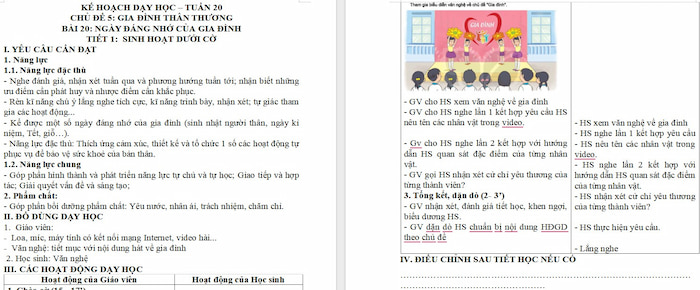 Giáo án Hoạt động trải nghiệm 2 Kết nối tri thức Tuần 20