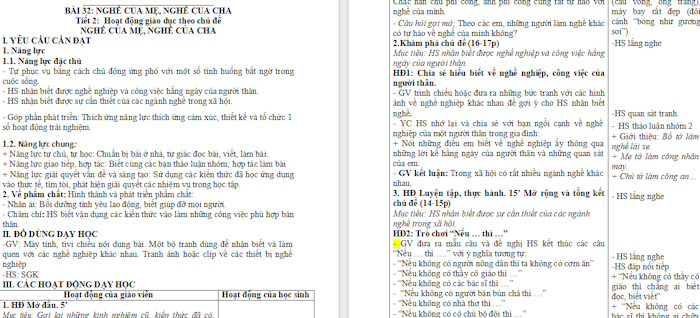 Giáo án Hoạt động trải nghiệm 2 Kết nối tri thức Tuần 32