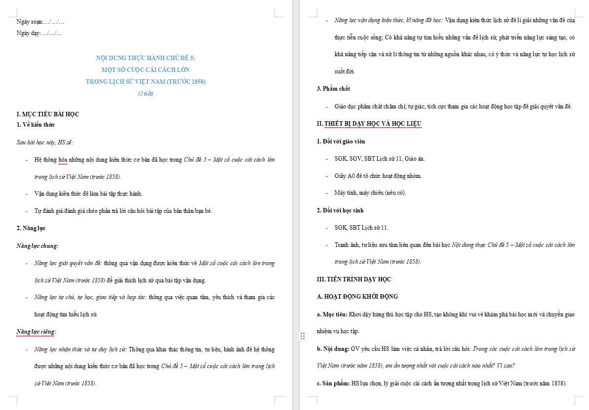 PowerPoint Lịch sử 11 Thực hành Chủ đề 5